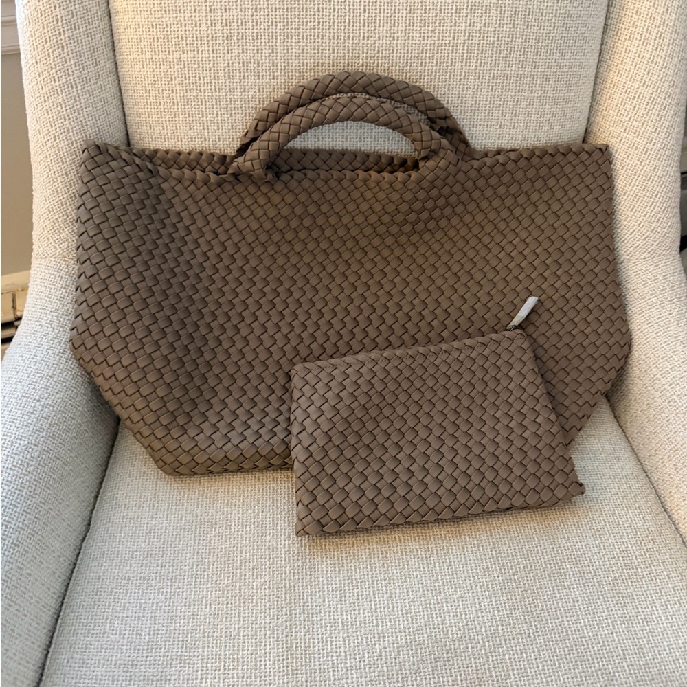 Naghedi Cashmere Woven Large St Barths Tote Bag